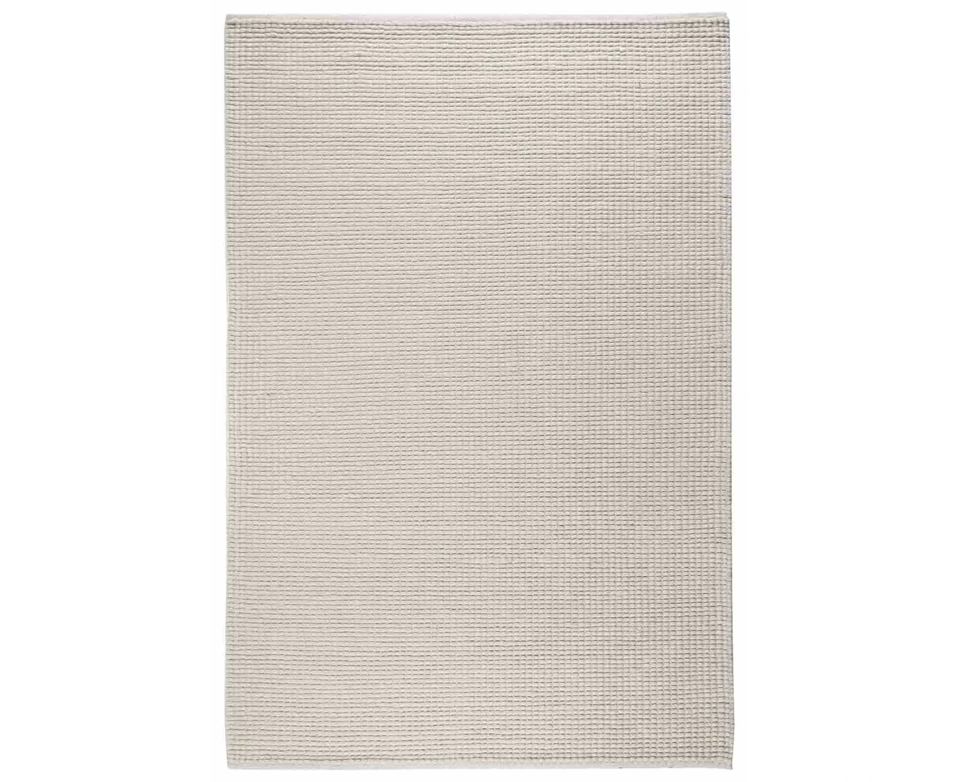 Pushya Felted Wool Cream Modern Floor Rug - 4 Sizes