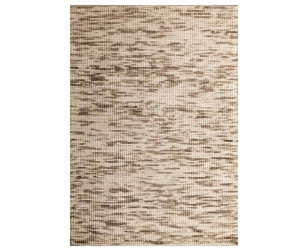 Pushya Felted Wool Natural Modern Floor Rug - 4 Sizes