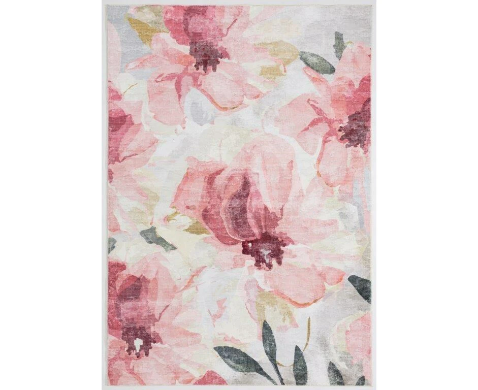 Marseille Colourful Rose Pink Super Soft Floor Rug - 4 Sizes