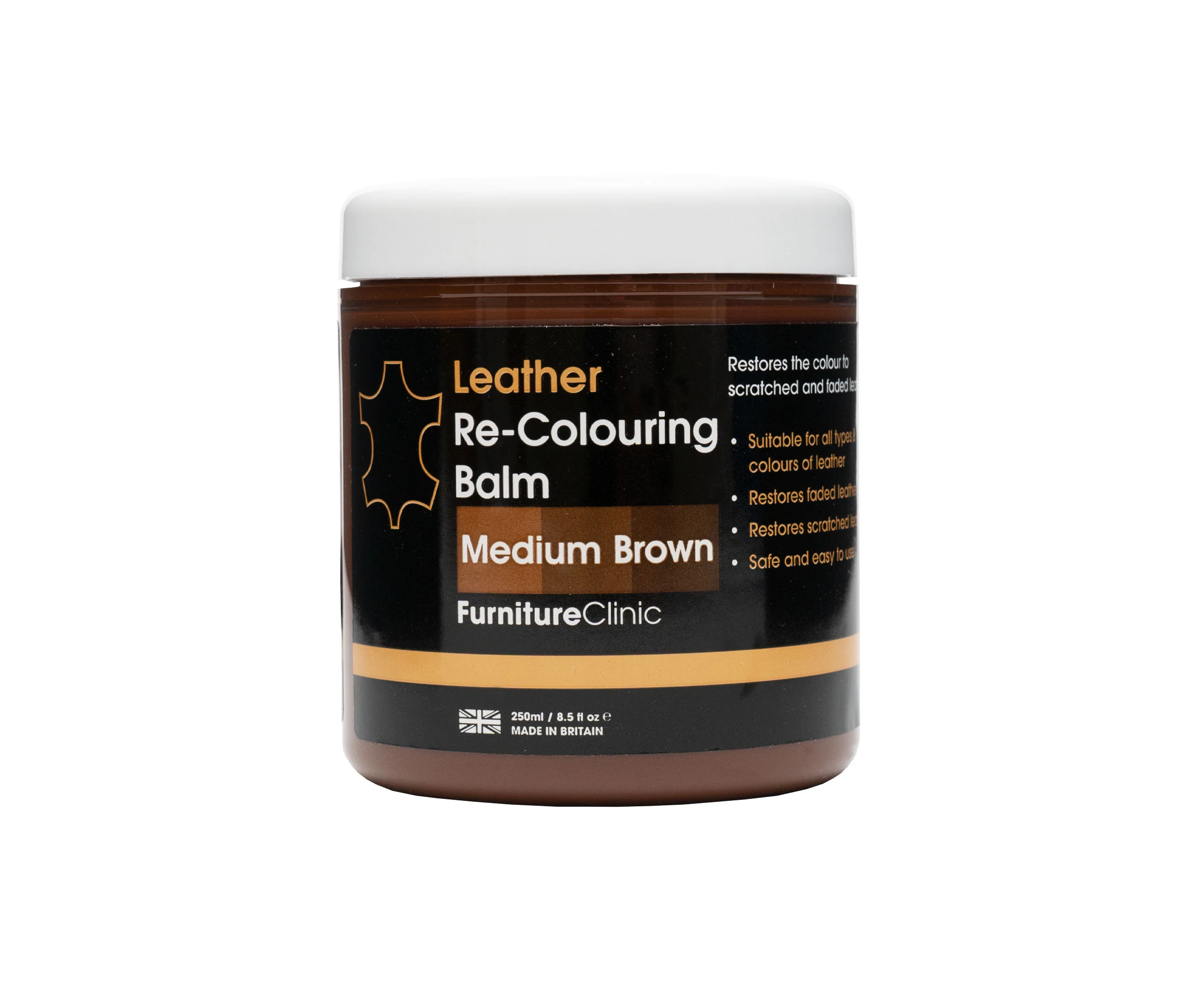 Leather Recolouring Balm Medium Brown