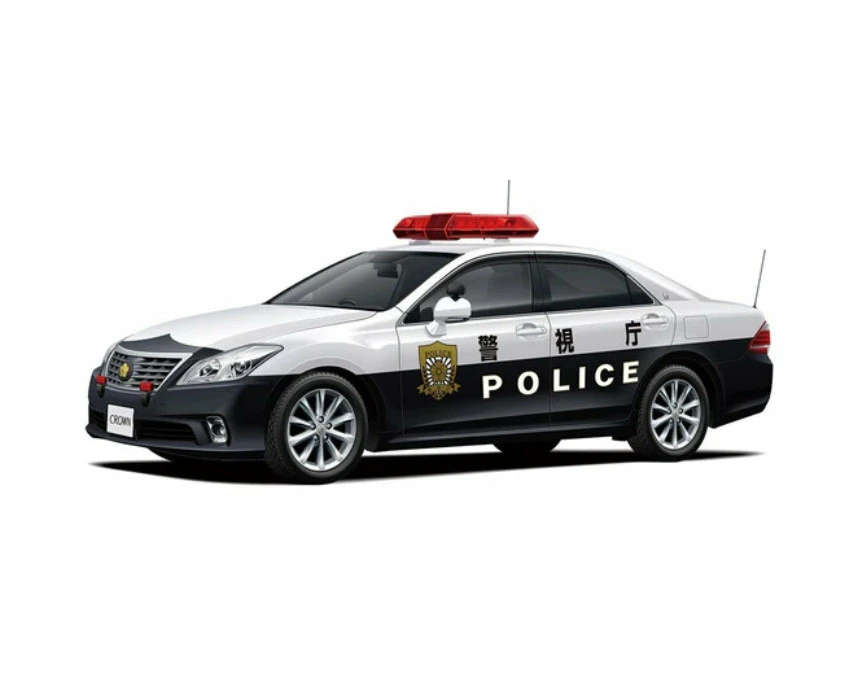 Aoshima 1/24 Toyota GRS202 Crown Patrol Car 10