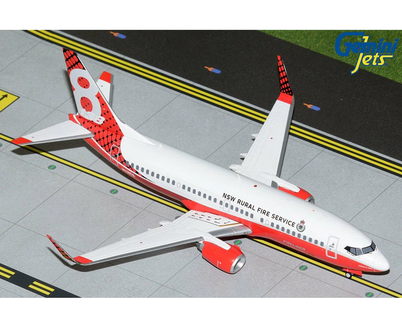 Gemini Jets 1/200 NSW Rural Fire Service B737300 (N138CG)