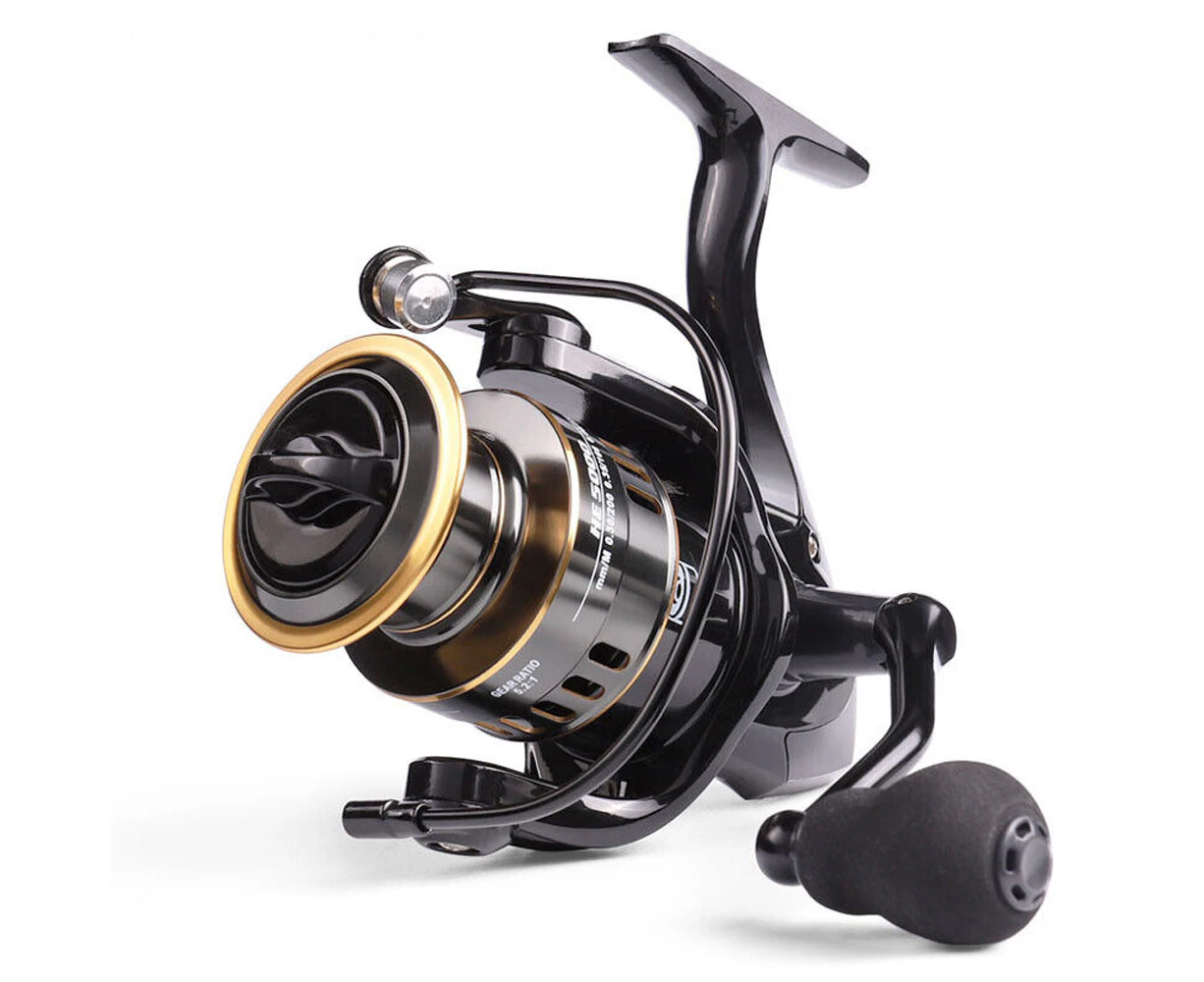 HE3000 Fishing Reel Max Drag 10kg High Speed Metal Spool Spinning Reel