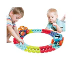 184Pcs Zero Gravity Car Track Set for Boys Kids Flexible Changeable Race Gifts