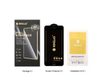 Kinglas Full Screen Black Edge Tempered Glass Screen Protector for iPhone XR / 11