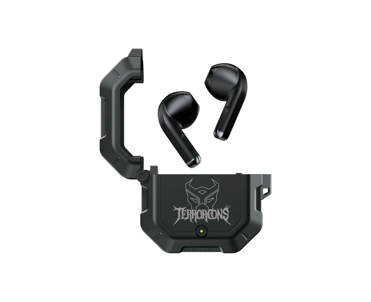 Transformers TF-T12 TWS Low Latency Sport Earphones Black