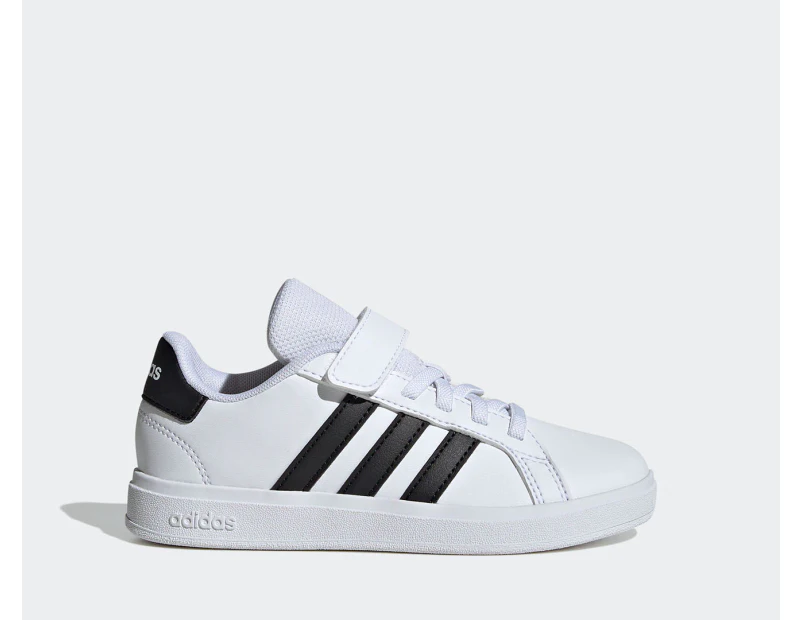 Adidas Kids' Grand Court 2.0 Sneakers - Cloud White/Core Black