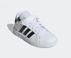 Adidas Kids' Grand Court 2.0 Sneakers - Cloud White/Core Black