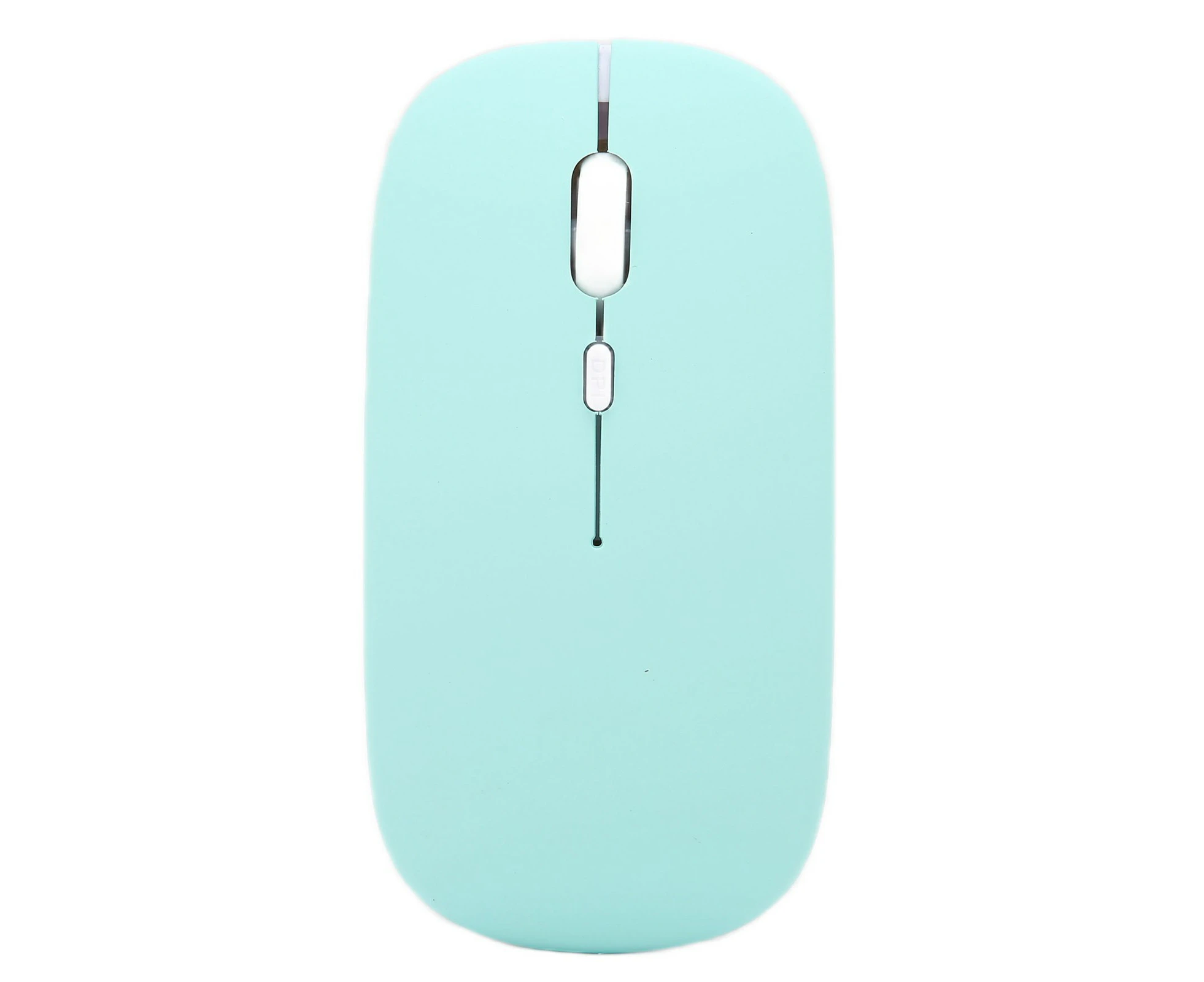 Smart Mini Portable Cordless Mouse, 3 Speed DPI Adjustable, for Office Laptop Computer Tablet - Blue Frosted Single Mode