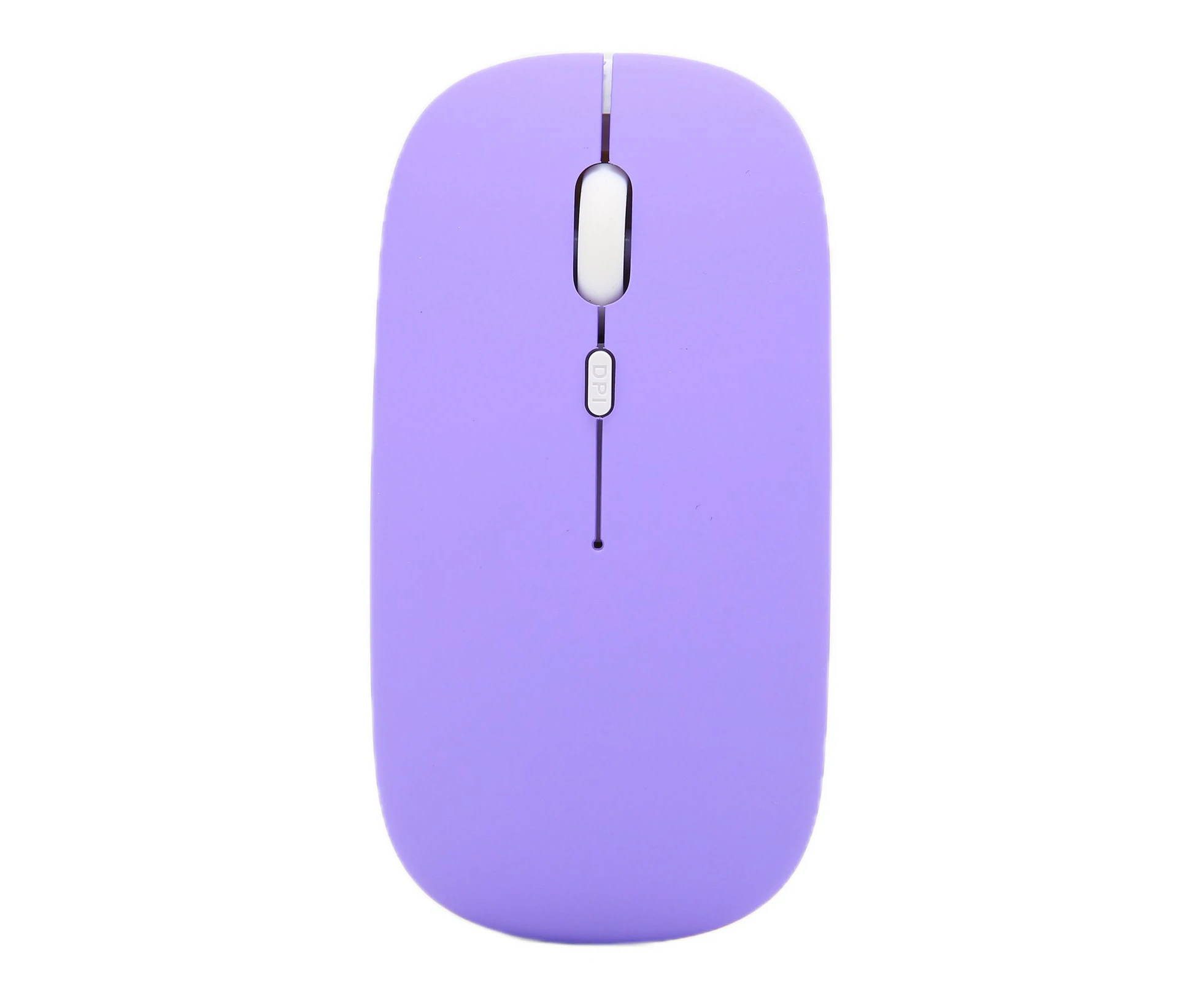 Smart Mini Portable Cordless Mouse, 3 Speed DPI Adjustable, for Office Laptop Computer Tablet - Purple Frosted Single Mode