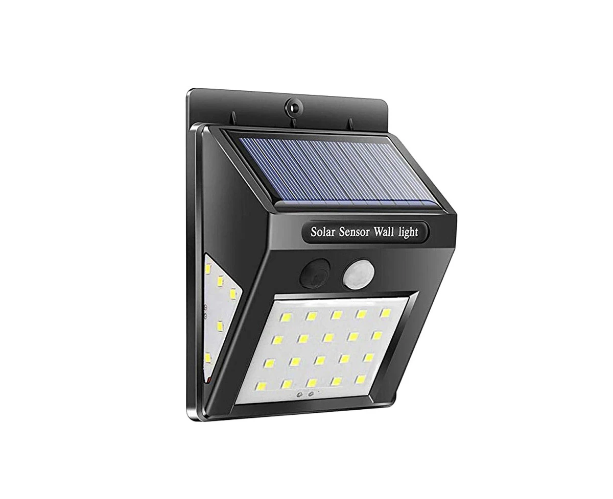 Solar Powered LED Wall Light