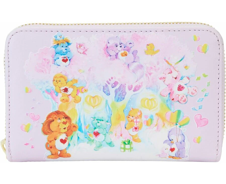 Loungefly Care Bear Cousins Forest of Feelings Zip Around Wallet