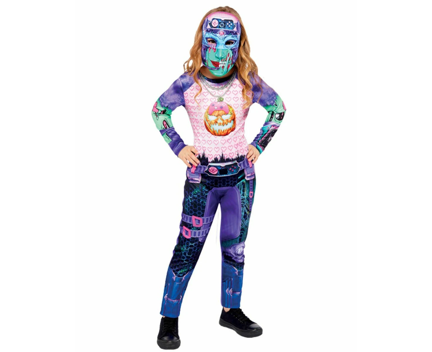 Gamer Girl Halloween Child Costume