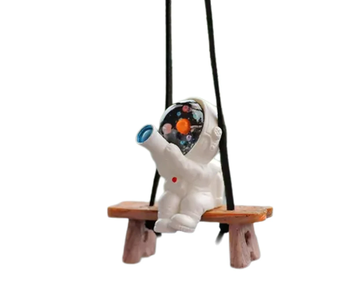 Creative astronaut car hanging-astronaut with binoculars (stool type) - Style A