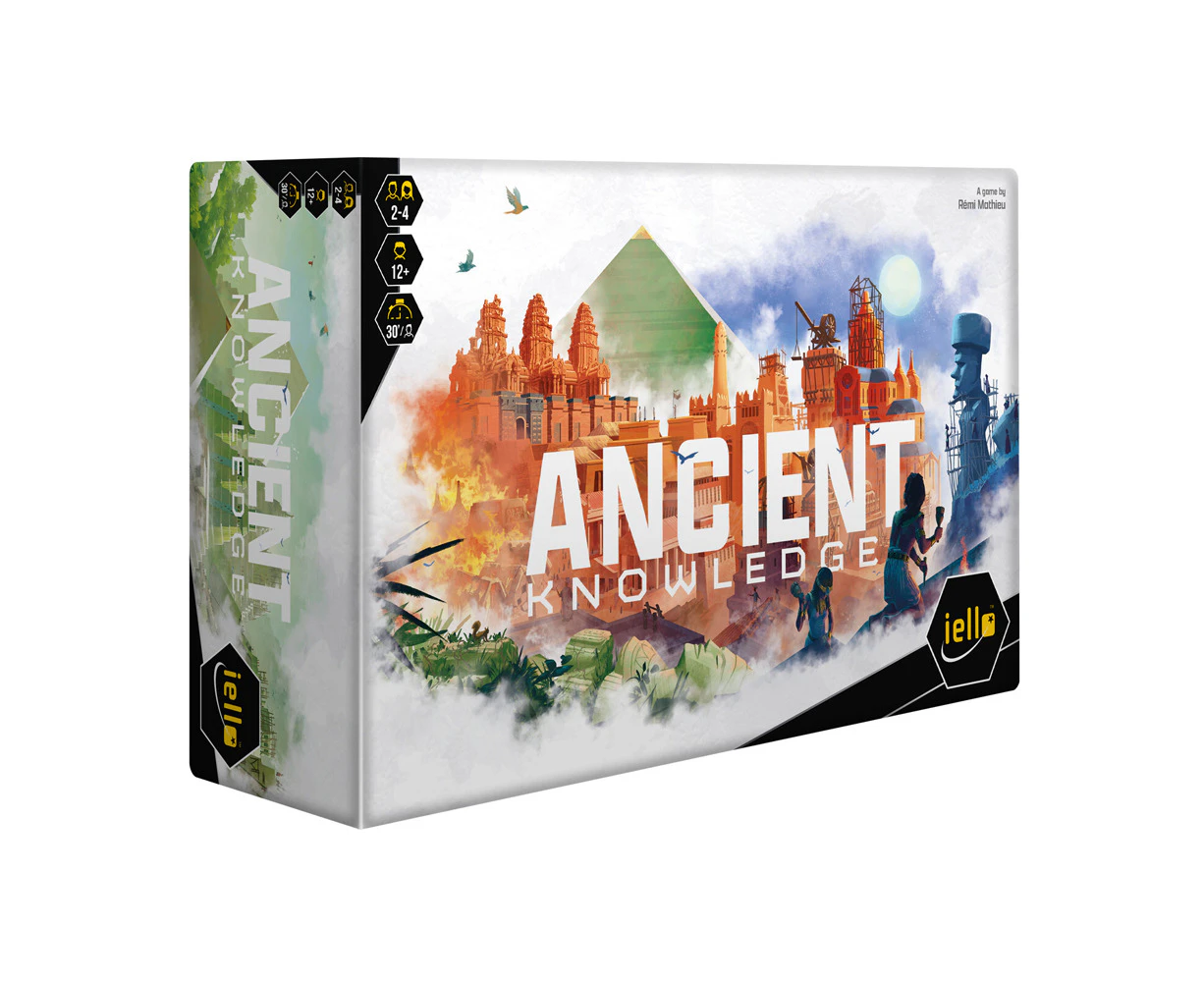 Iello Ancient Knowledge Strategy Play Card Tabletop Party Board Game 12y+