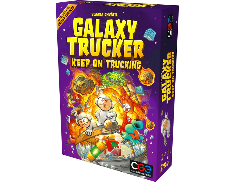 Czech Games Galaxy Trucker Keep On Trucking Tabletop Party Board Game 8y+