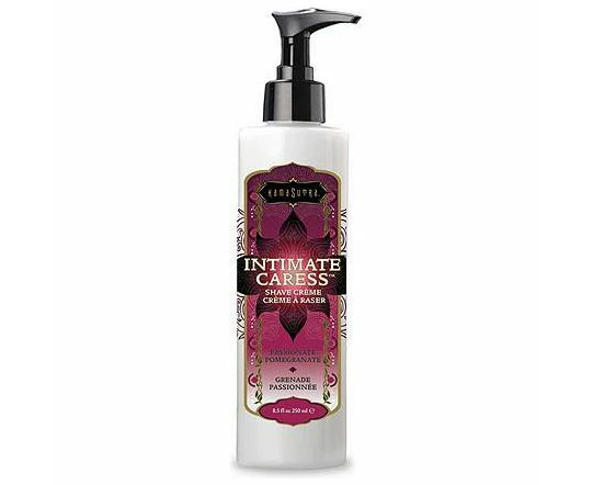 Introducing Intimate Caress Shave Cream Pomegranate Grenade 8.5 Ounce The Luxurious Moisturizing Shave Cream By Kama Sutra