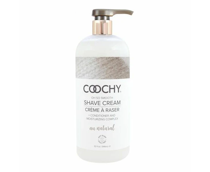 Coochy Shave Cream Au Natural 32 Oz.