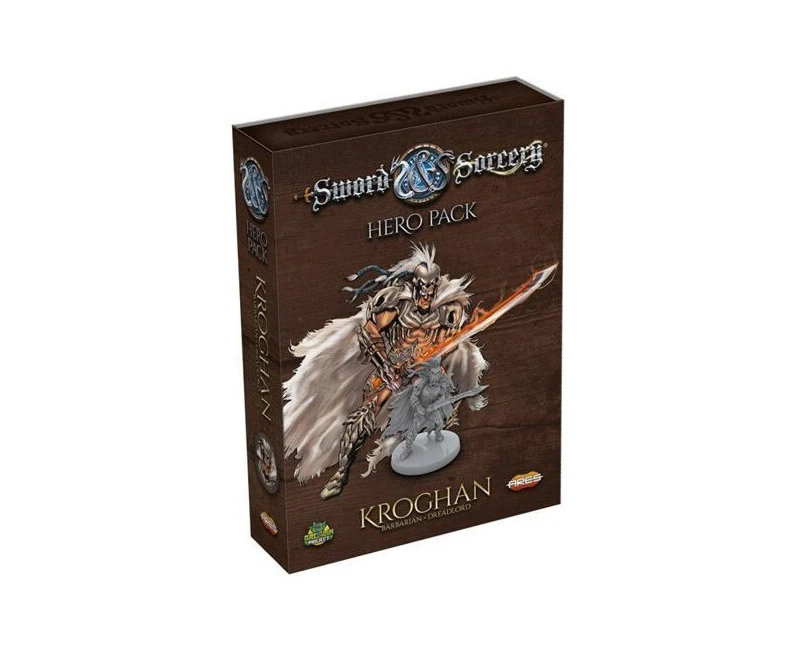 Ares Games Sword & Sorcery Kroghan Hero Pack Tabletop Party Board Game