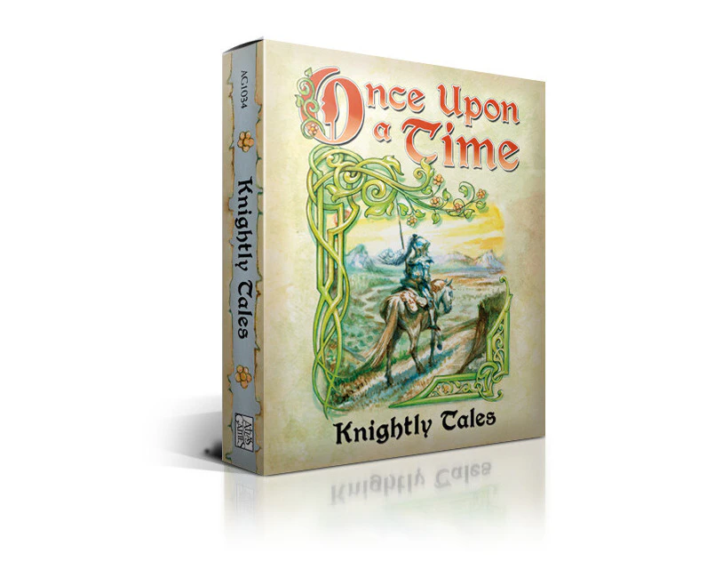 Atlas Games Once Upon A Time Knightly Tales Tabletop Family Party Board Game