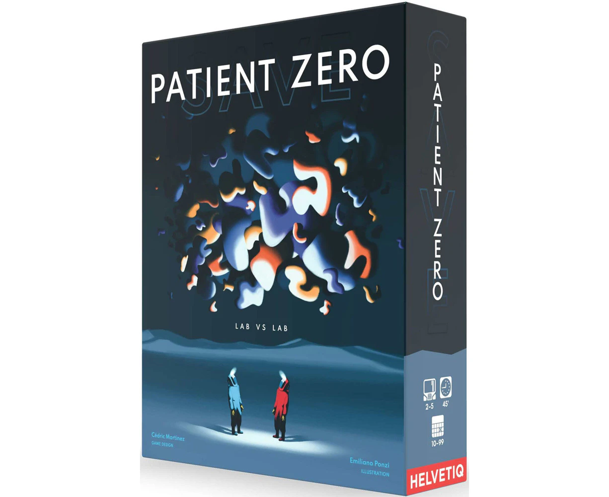 Helvetiq Save Patient Zero Tabletop Interactive Stratergy Party Board Game