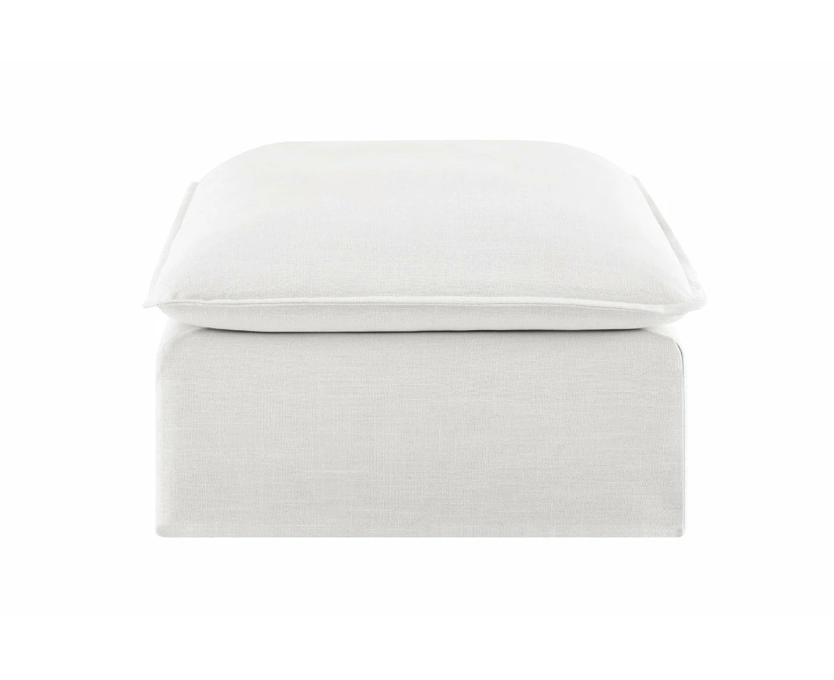 Brosa Palermo Ottomans - White