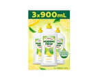 Morning Fresh 900ml Lemon Dishwashing Liquid - 3 Pack