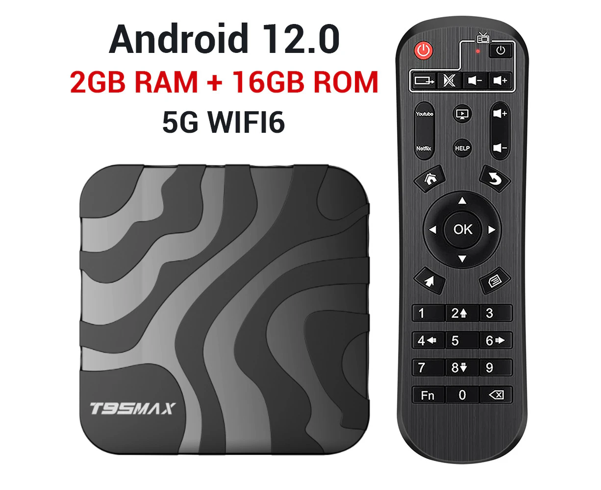 New Upgrade Smart For Android 12.0 TV Box 5G WIFI6 6K HD Quad Core Stream Player