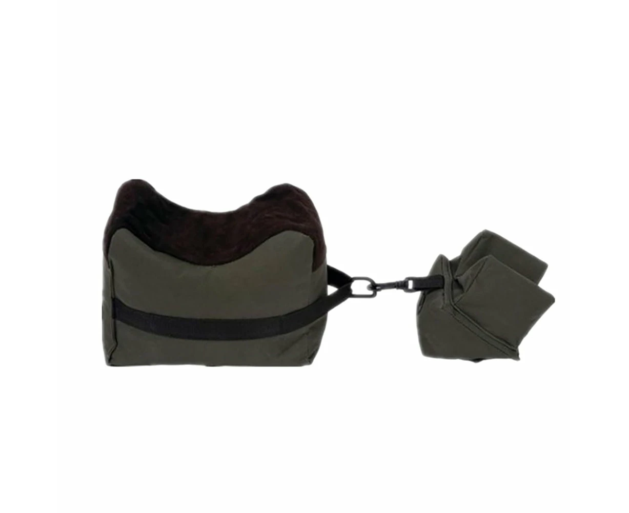 Shooting Rest Bags Front and Rear Bag Combo with Durable Construction and Water Resistance armygreen