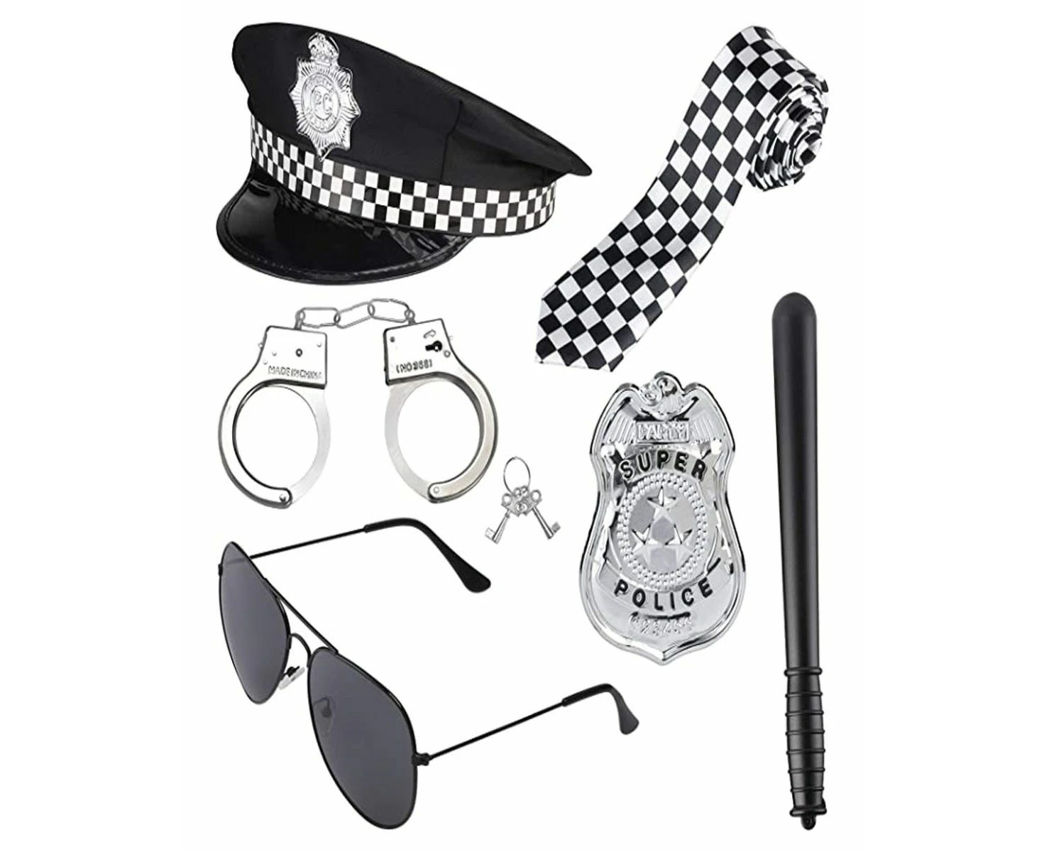 FBI Police Costume Accessory Set