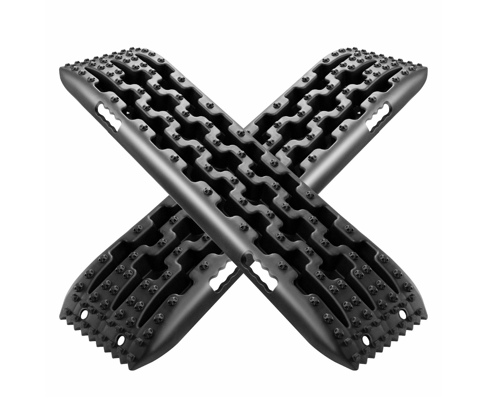 4WD Recovery Boards 4x4 Wheel Drive Tracks Off Road Tyre Ladder Traction Mats Tire Pads Treads for Truck Mud Snow Sand 2PCS