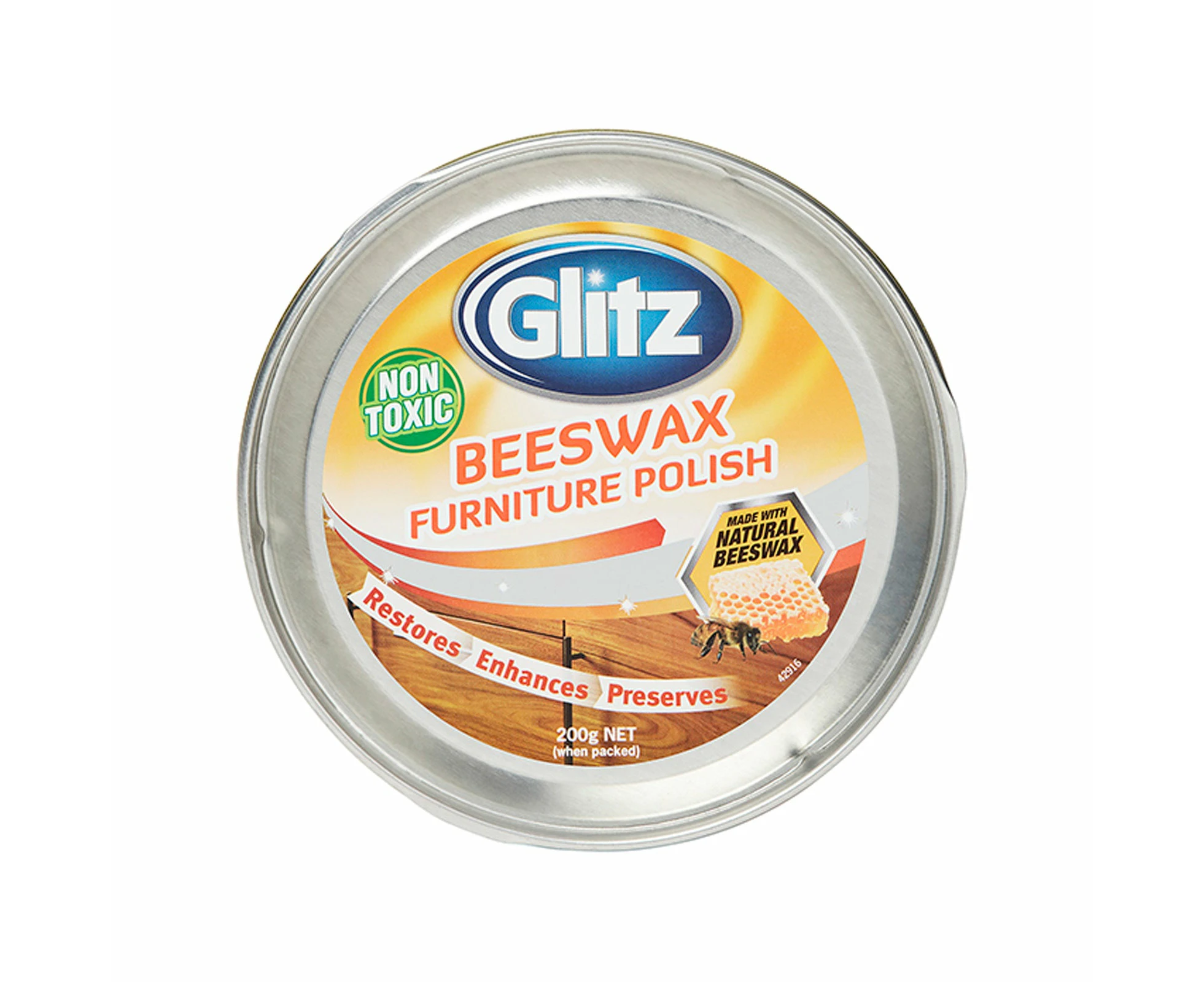 Glitz 200g Beeswax Polish