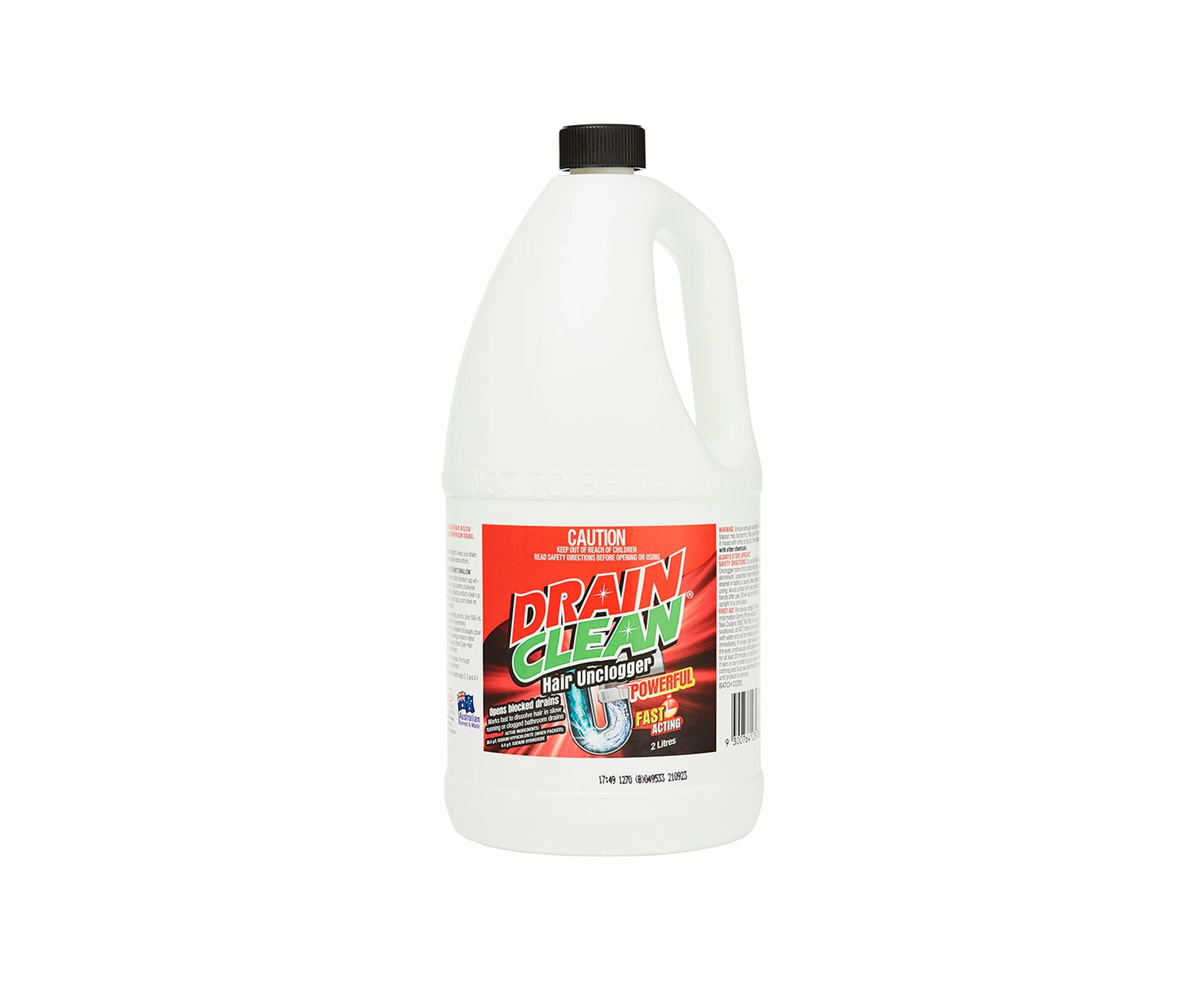 Drain Clean 2L Hair Unclogger