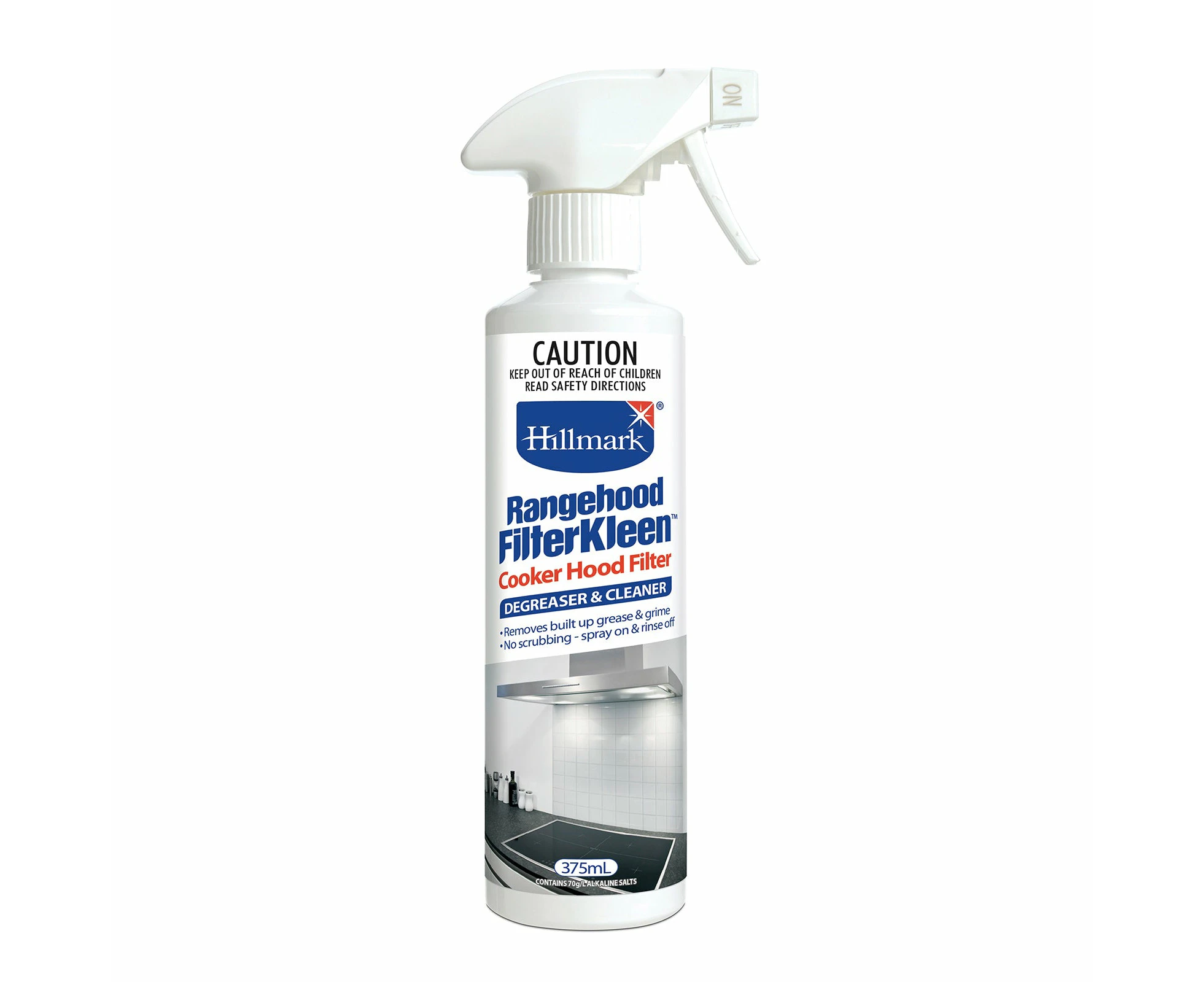 Hillmark 375ml Rangehood Filterkleen Cleaner