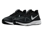 Nike Women's Air Zoom Structure 25 Road Running Shoes (Black/Dark Smoke Grey/White)