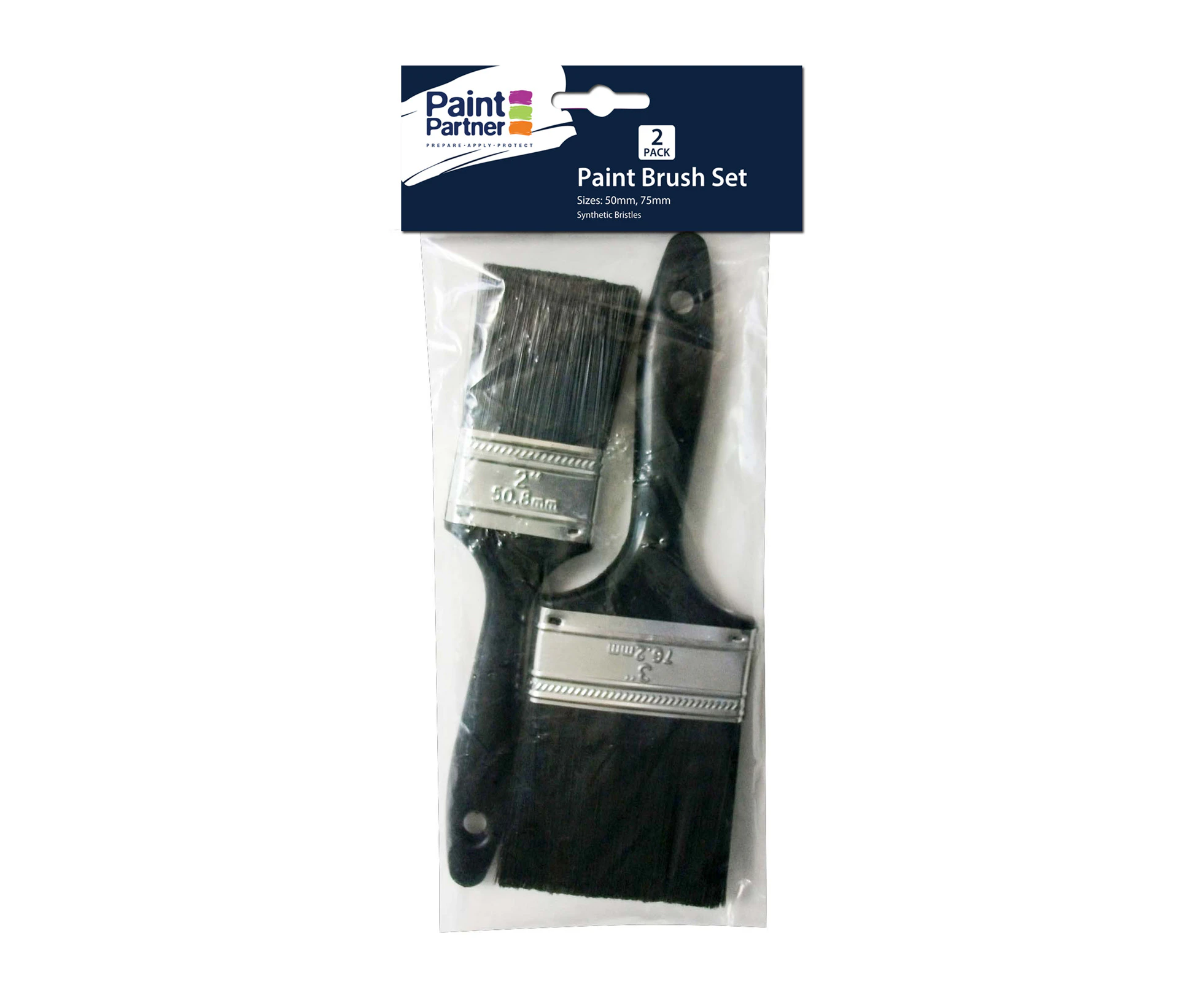 Paint Partner 50mm / 75mm 2 Piece Paint Brush Set