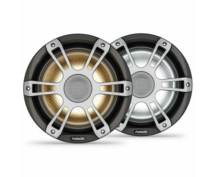 Fusion 3i 8.8" 330W Marine Speakers w CRGBW LED - Grey