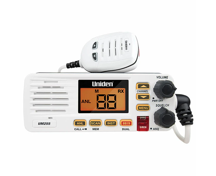 Uniden UM255 Dual Band 27MHz Marine AM CB Radio