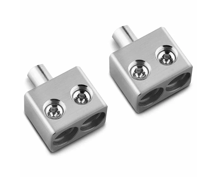 DS18 1/0-GA to 1/0-GA Amp Input Reducers w Offset Stub