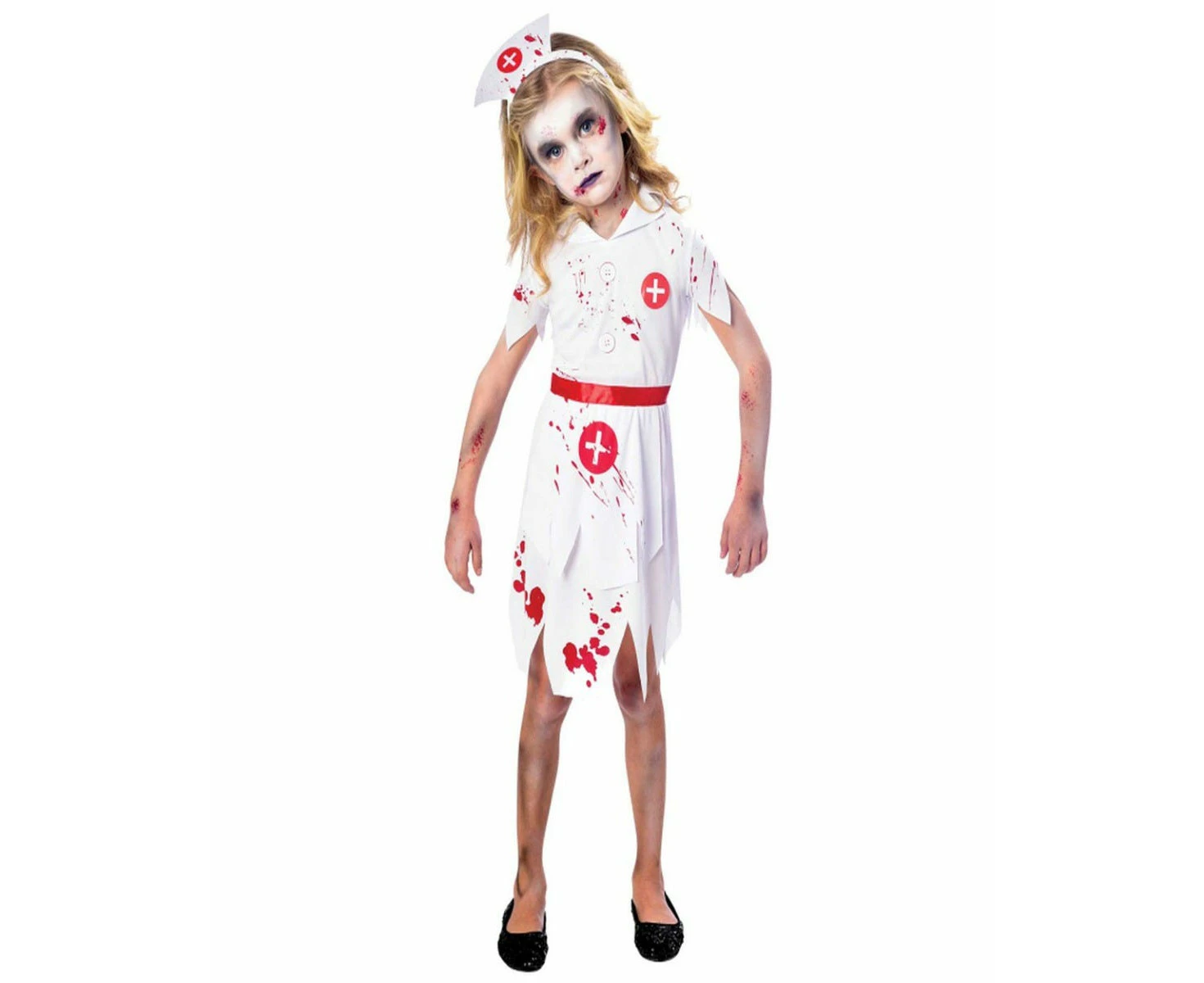 Girls Zombie Nurse Costume