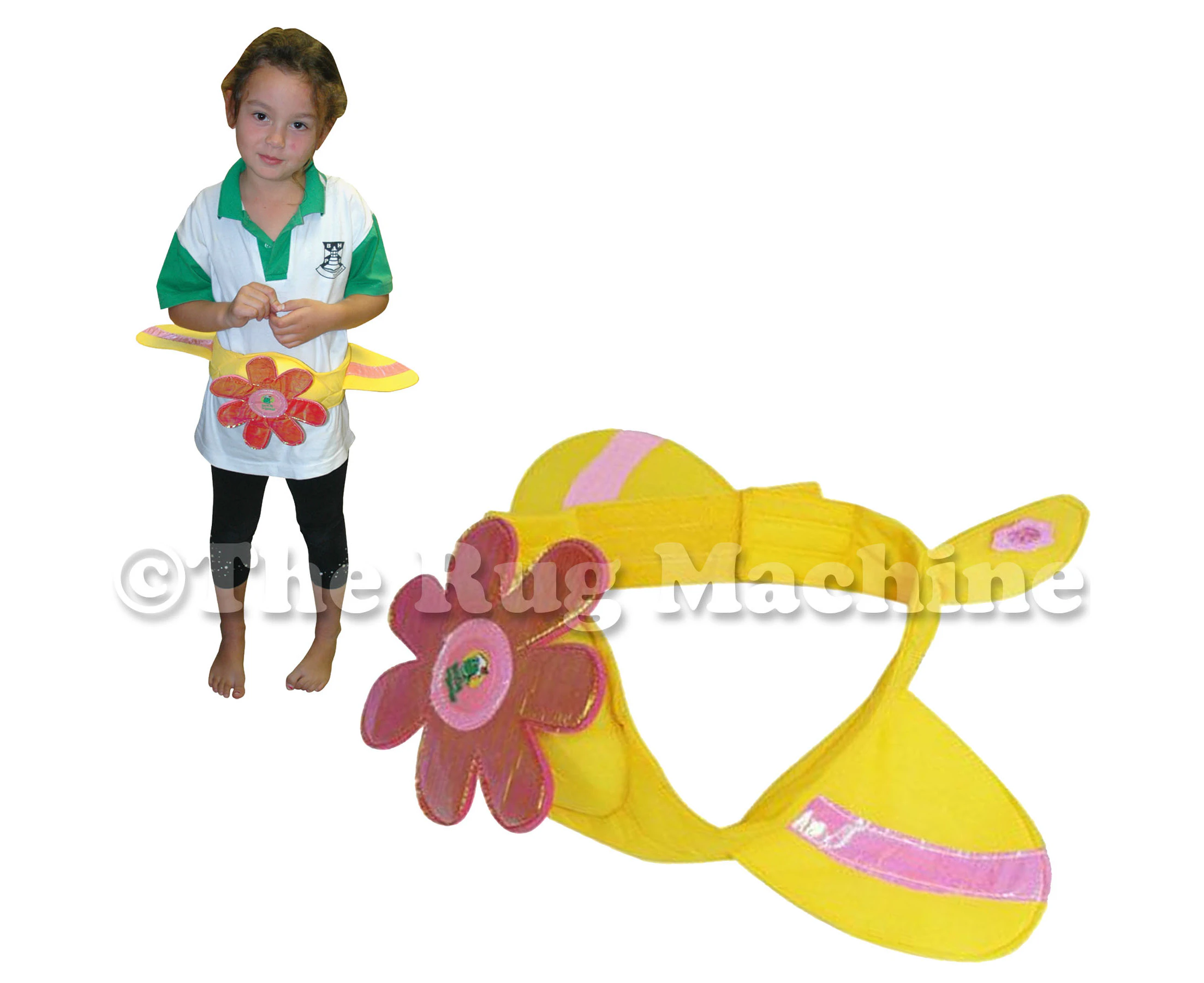 WIGGLES DOROTHY THE DINOSAUR YELLOW PLANE DRESS-UP COSTUME PLAY