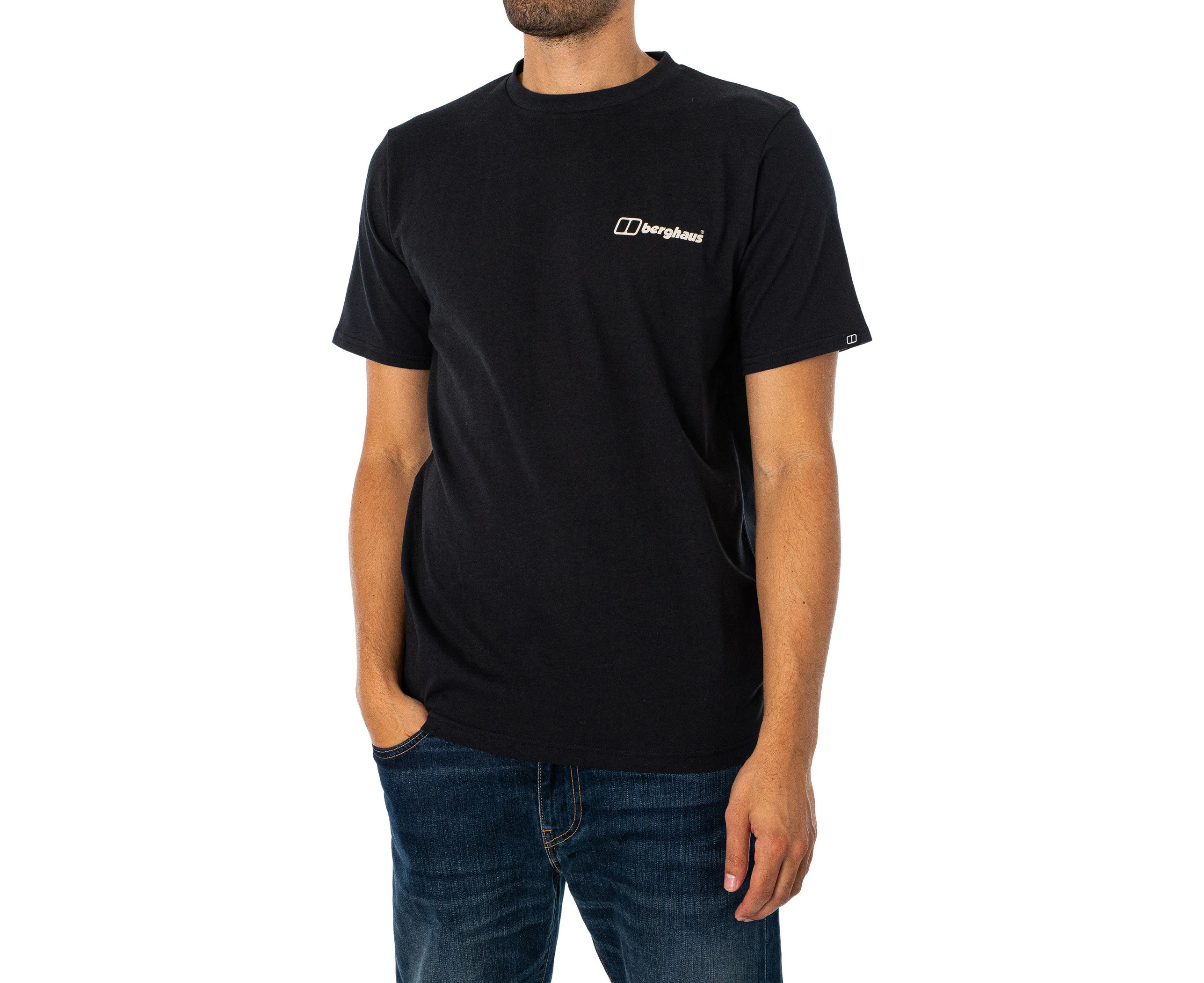 Berghaus Men's Cheviot Box Logo T-Shirt - Black