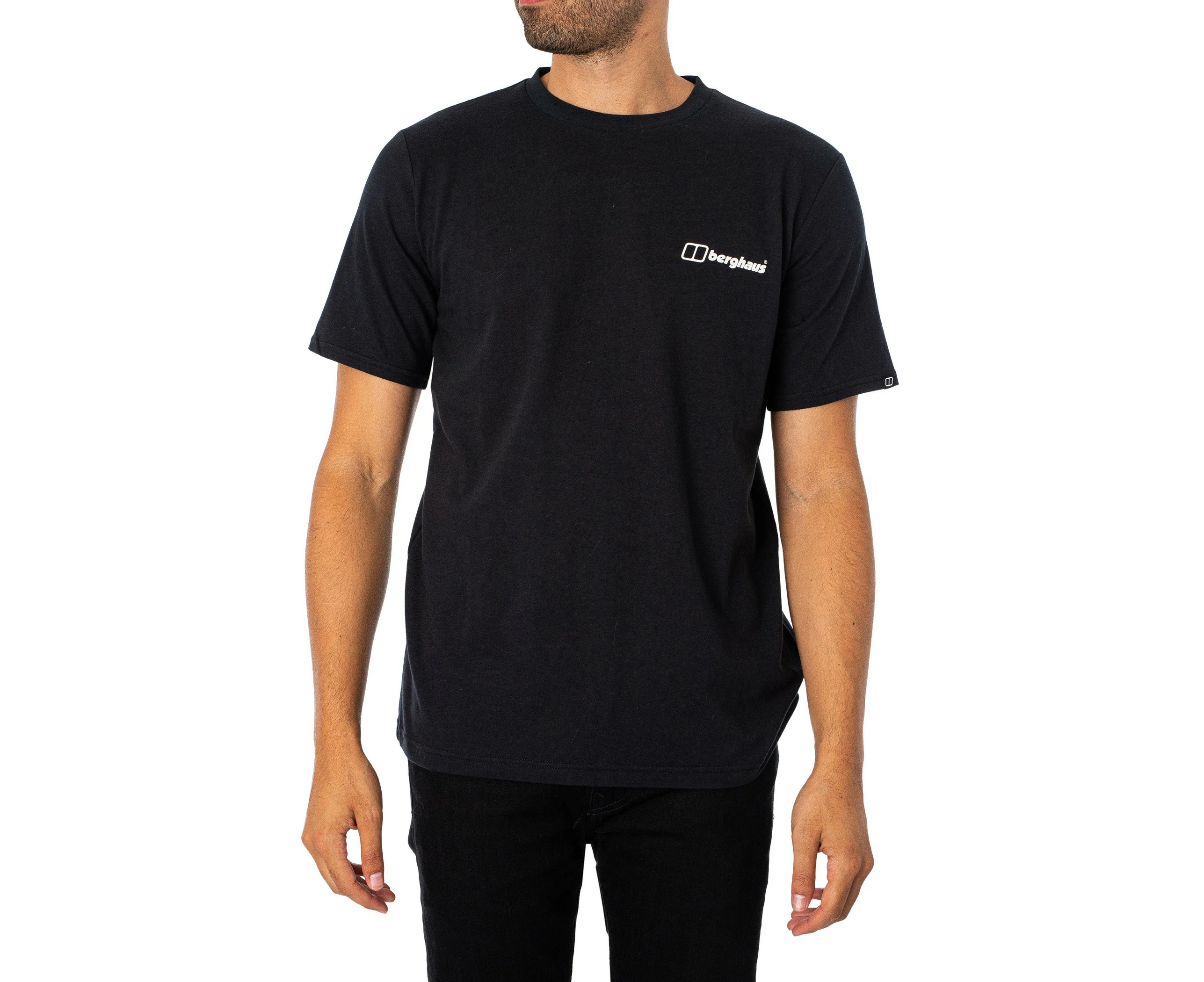 Berghaus Men's Mountain Art T-Shirt - Black