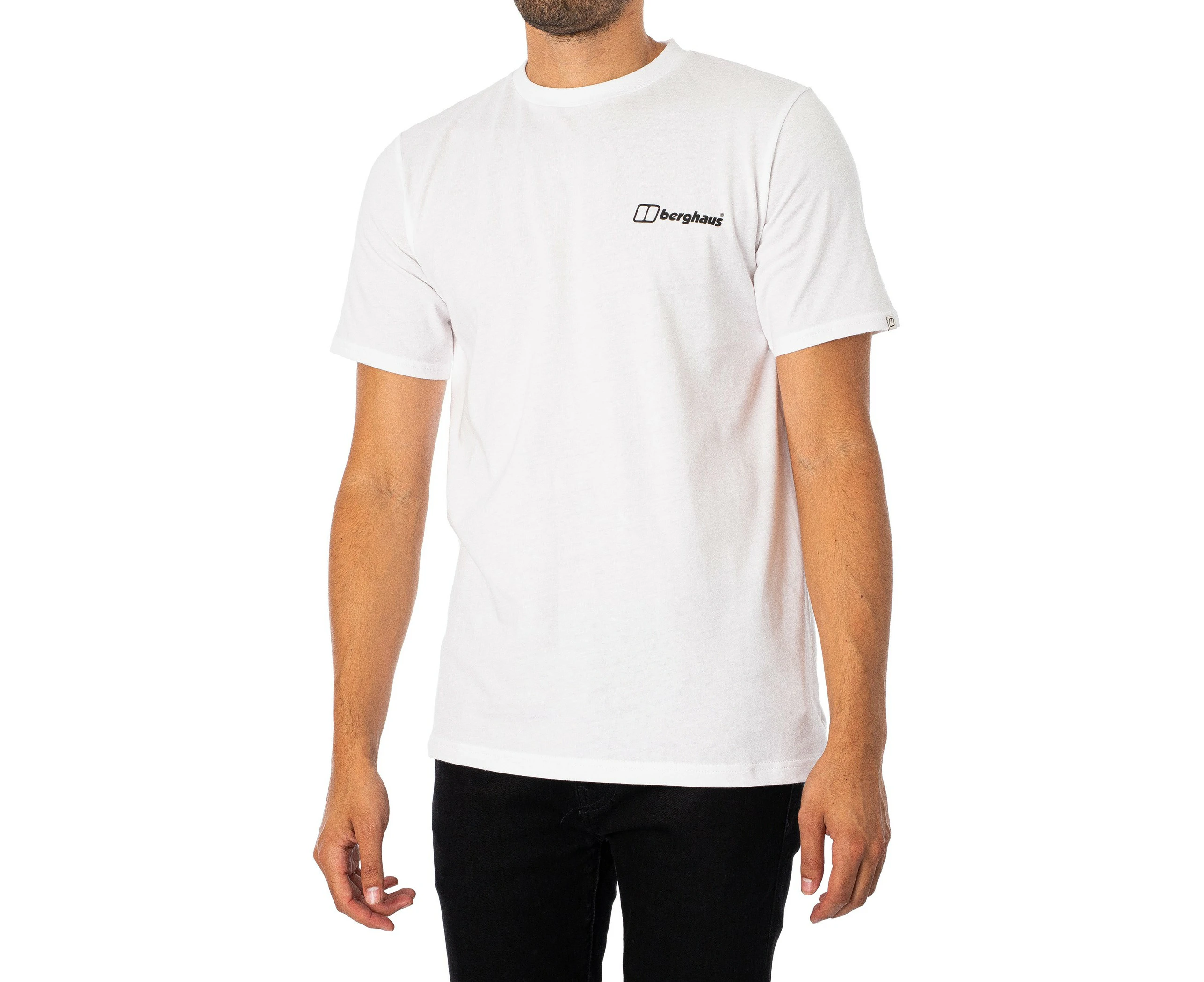 Berghaus Men's Mountain Art T-Shirt - White