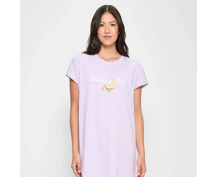 Target Print Sleep T-Shirt Nightie