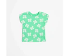 Target Organic Cotton Drop Shoulder Print T-shirt