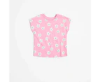 Target Organic Cotton Drop Shoulder Print T-shirt