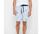 Print Jersey Sleep Shorts - Maxx