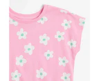 Target Organic Cotton Drop Shoulder Print T-shirt