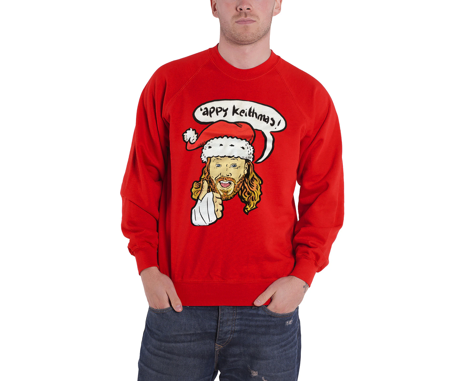 Keith Lemon Sweatshirt Merry Keithmas Logo  Official Mens